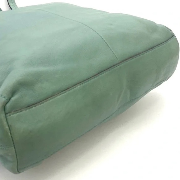 Coach Women's Laser-Cut Signature Aubrey Leigh Slim Leather Tote 17041 - Picture 8 of 14